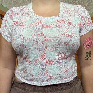 Aeropostale Boho Multi-Color‎ Crop Top 🪷